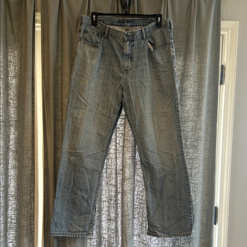 Vintage!! Old Navy Men's Relaxed Blue Jeans